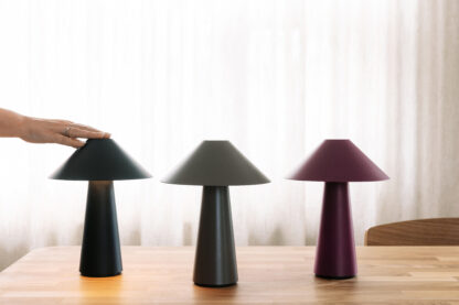Cannes portable bordlampe burgunder IP44 - Bilde 6