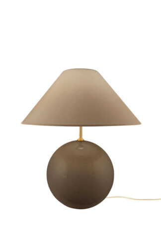 Iris bordlampe mocha m/skjerm