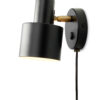 Vogue vegglampe svart