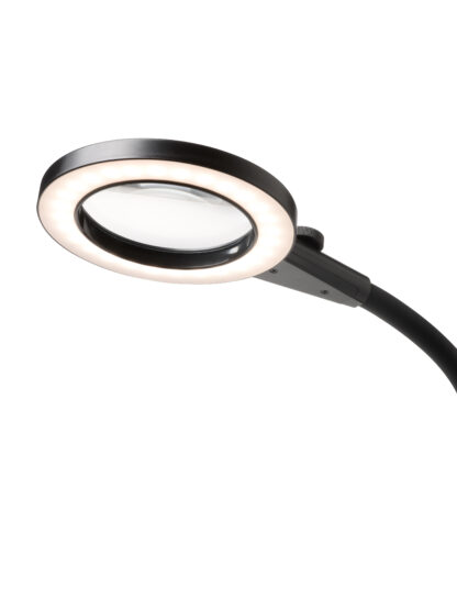 Magni Charge portable lupe/bordlampe svart - Bilde 4