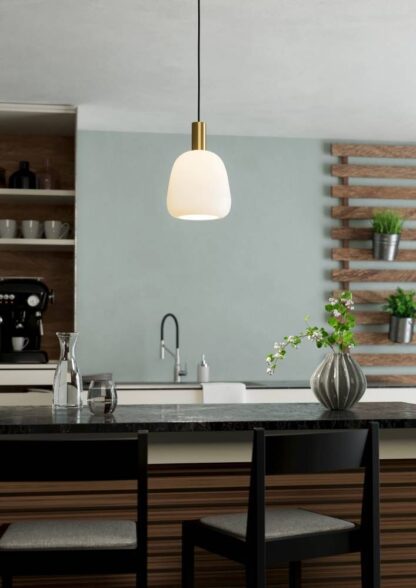 Manzanares pendel opal/messing - Bilde 3