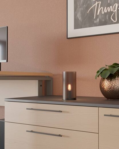 Geo bordlampe sand - Bilde 2