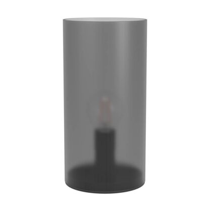 Geo bordlampe grå