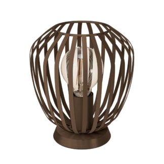 Espinal bordlampe bronse