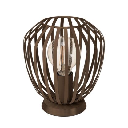 Espinal bordlampe bronse