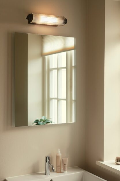 Nimal Double vegglampe svart IP44 - Bilde 2