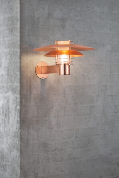 Phoenix vegglampe kobber IP54 seaside - Bilde 2