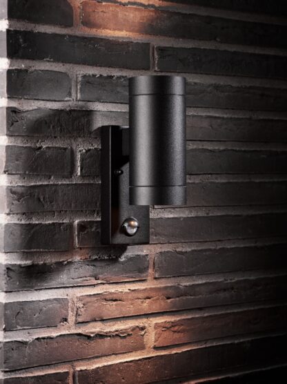 Tin Maxi Double Sensor vegglampe svart IP54 - Bilde 2