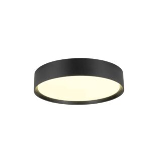 Decona 30 plafond 2700K/3000K dimbar svart IP44
