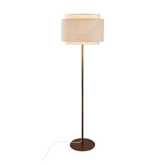 Takai gulvlampe beige m/skjerm