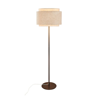 Takai gulvlampe beige m/skjerm
