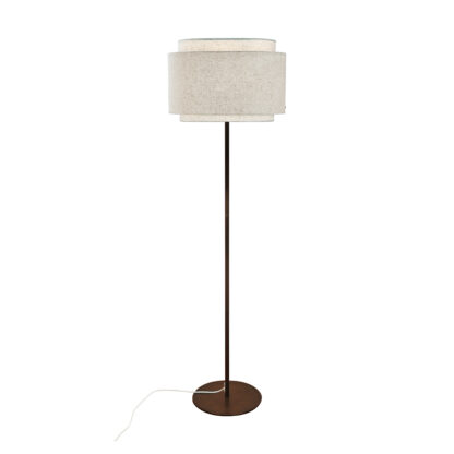 Takai gulvlampe beige m/skjerm - Bilde 5