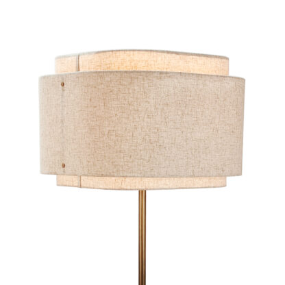 Takai gulvlampe beige m/skjerm - Bilde 3