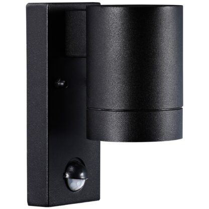 Tin Maxi Sensor vegglampe svart IP54