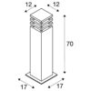 Rusty® Square 70 pullert IP55 - Bilde 2