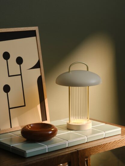 Mirano portable bordlampe beige - Bilde 2