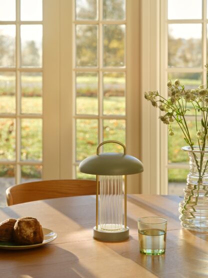 Mirano portable bordlampe dusty green - Bilde 2