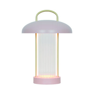 Mirano portable bordlampe dusty rose
