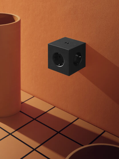 Square 2 Socket extender with 30W Dual USBC Stockholm Black - Bilde 6