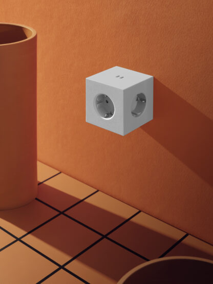 Square 2 Socket extender with 30W Dual USBC Gotland Gray - Bilde 3