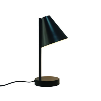 Wilmer bordlampe m /USB-C svart - Bilde 5