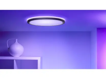 Wiz Superslim Ceiling 32W svart - Bilde 3