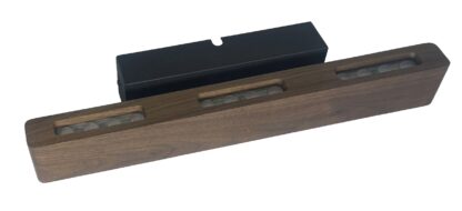 Vanessa vegglampe, walnut wood dimbar