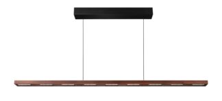 Vanessa pendel 128, walnut wood dimbar