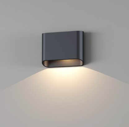 TreM K1 vegglampe svart IP65