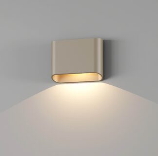 TreM K1 vegglampe cappuccino IP65