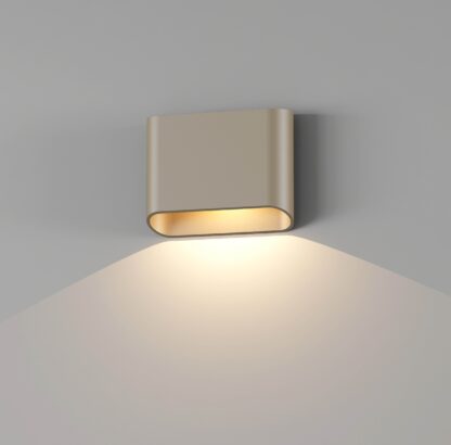 TreM K1 vegglampe cappuccino IP65