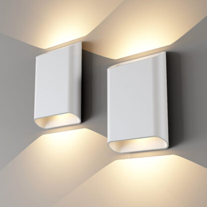 TreM K2 vegglampe hvit IP65 - Bilde 5