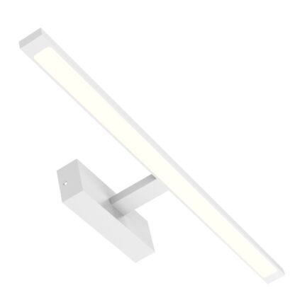 Specchio 50 hvit dimbar IP44