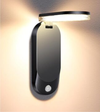 Flap Solar Sensor Wall Light svart IP65