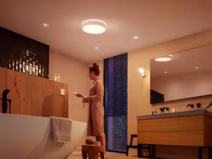 HUE Devere plafond stor hvit IP44 - Bilde 8