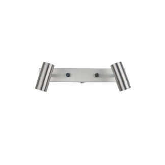 Cato vegglampe dobbel aluminium
