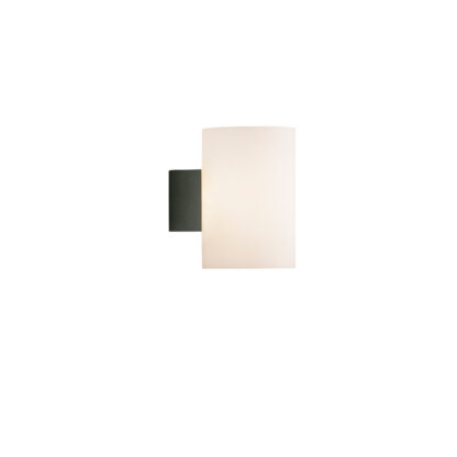 Evoke L vegglampe opal/antrasitt IP44