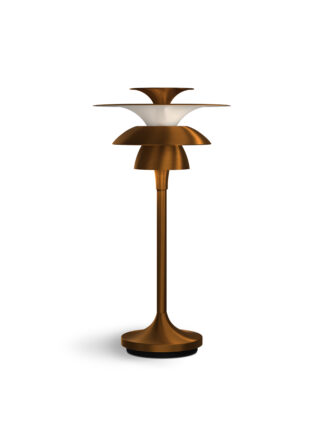 Picasso bordlampe antikk messing