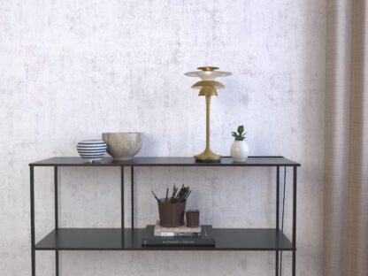 Picasso bordlampe antikk messing - Bilde 2