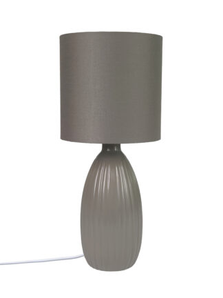 Uno bordlampe nougat m/skjerm