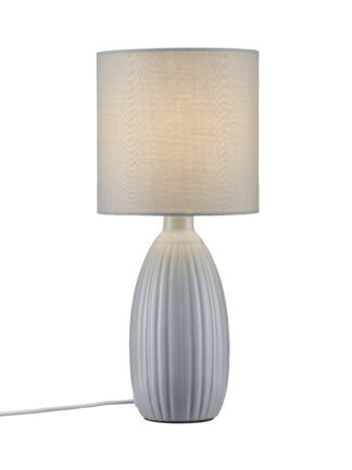 Uno bordlampe grå m/skjerm