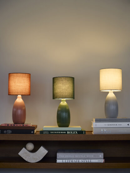 Uno bordlampe grønn m/skjerm - Bilde 3