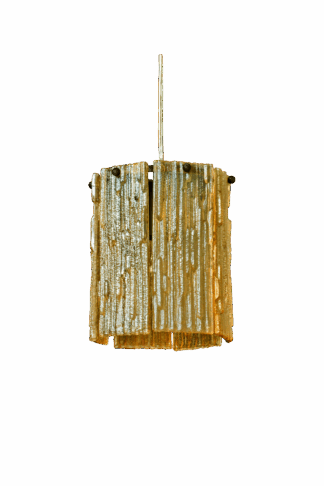 Abelone vinduspendel amber/svart