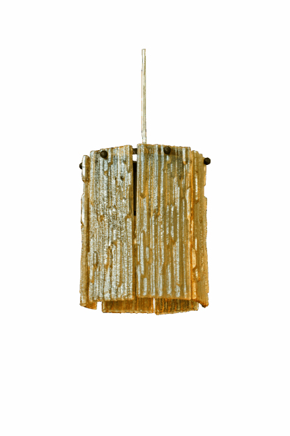Abelone vinduspendel amber/svart