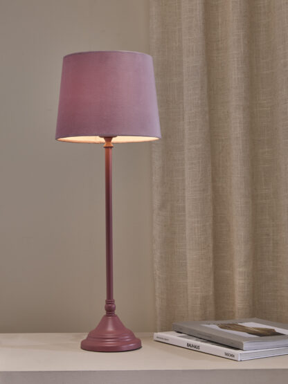 Tove bordlampe rosa u/skjerm - Bilde 2