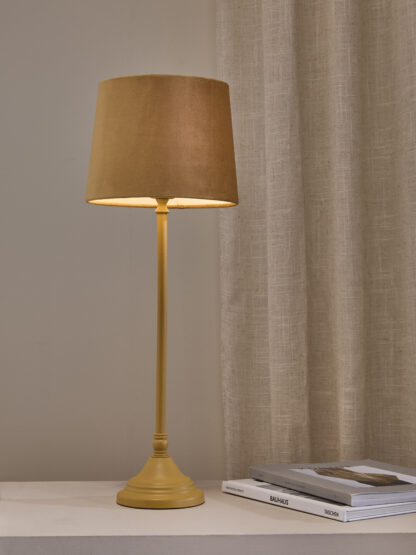 Tove bordlampe gul u/skjerm - Bilde 2