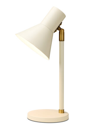 Style bordlampe creme antique