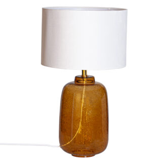 Blake bordlampe amber m/skjerm