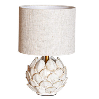Rosanna bordlampe beige m/skjerm