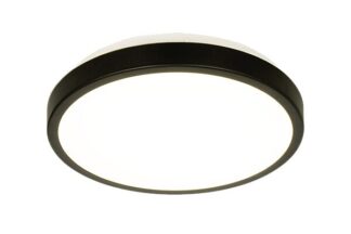 Veroli plafond svart IP44